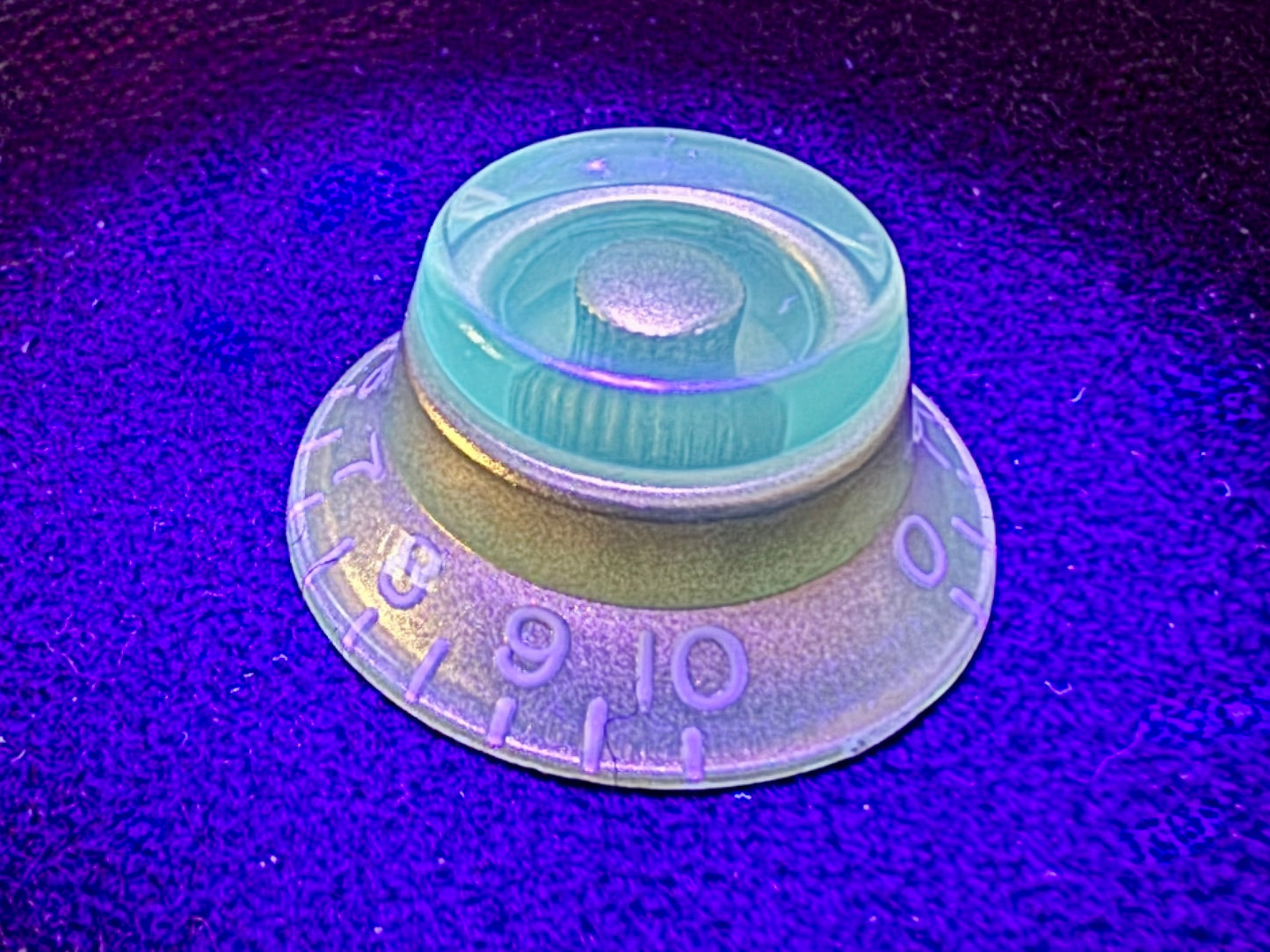 PREMIUM Correct Vintage Spec Butyrate Knobs Light Aged Gibson Les Paul 1959 Reissue Custom Shop Embossed Top Hat Knobs