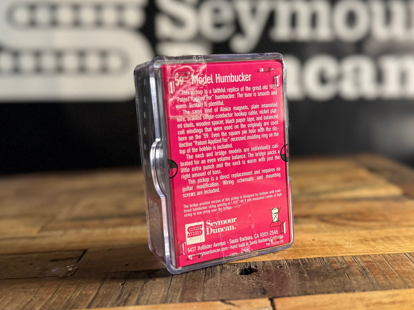 Seymour Duncan SH-1N '59 PAF Zebra Neck Humbucker