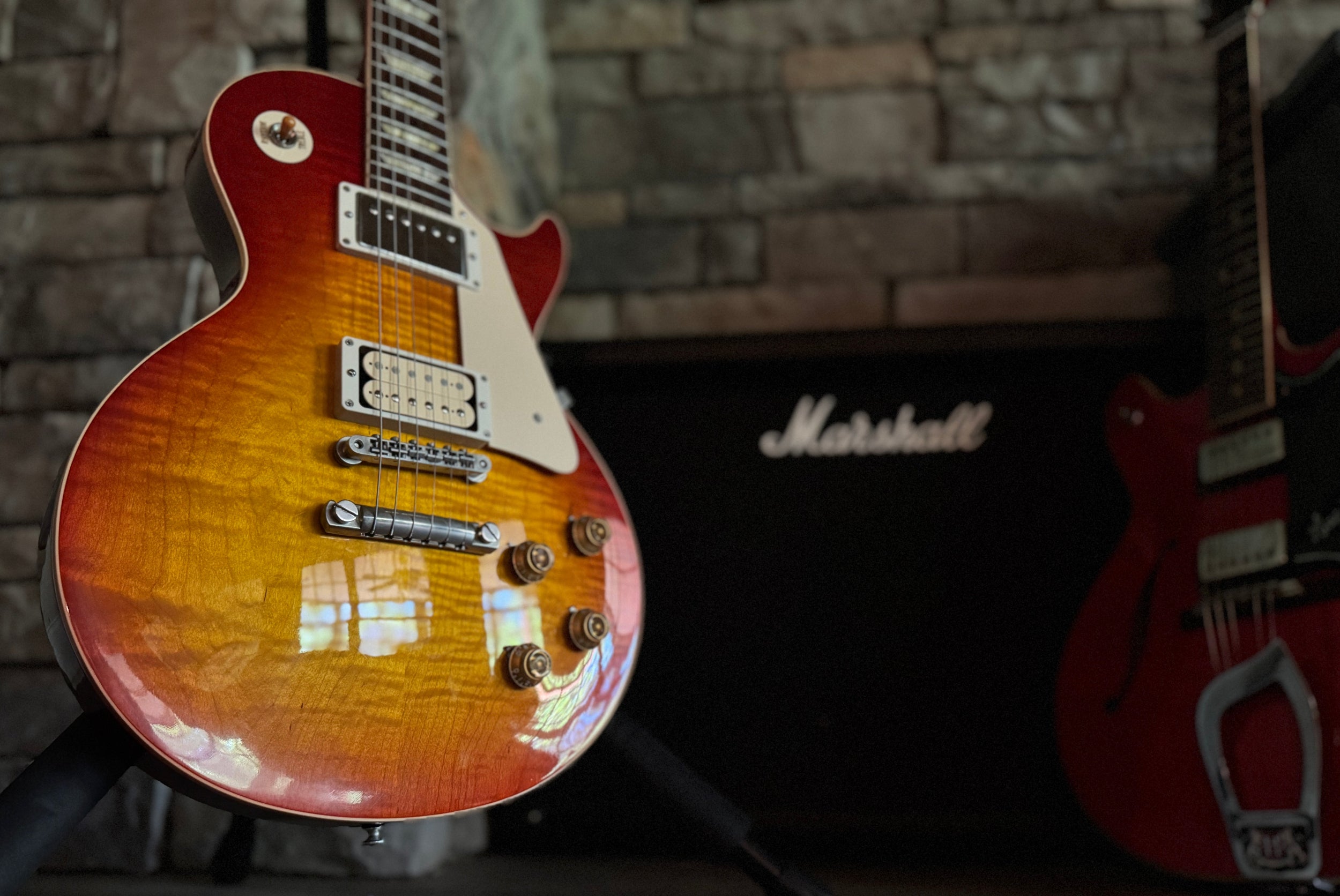 Relic aged guitar parts on gibson custom shop 1958 Reissue R8