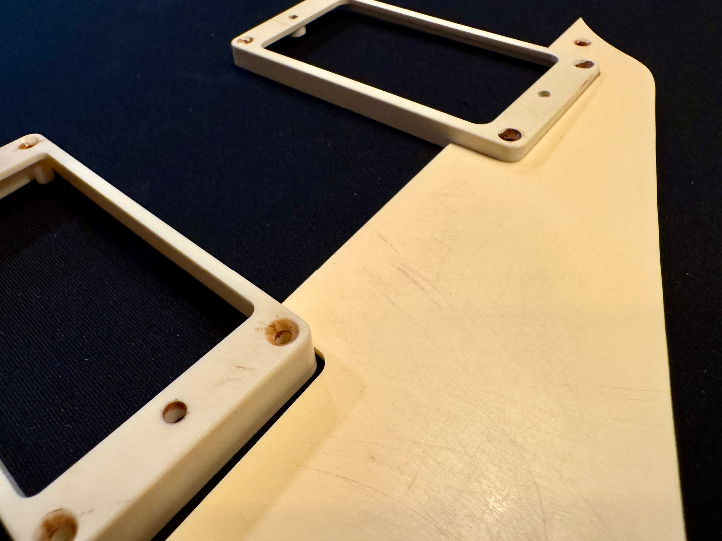 Gibson Historic Burst Replica Pickguard 1959 Relic Aged in Vintage Cream or Vintage White