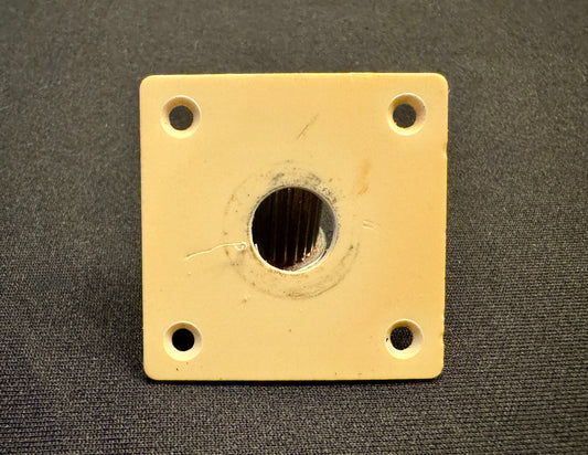 Gibson Burst Replica 1959 Square Jack Plate Relic Aged Vintage Light Cream Custom Shop Reissue