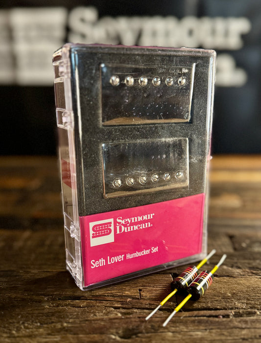 Seymour Duncan Seth Lover SH-55 PAF Set with FREE Centralab Bumblebee .022 Capacitors